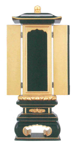 回出位牌 面粉 利休回出 イブシ金具打 K 3.5寸/4寸/4.5寸/5寸