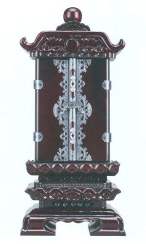 回出位牌 紫壇 雲ニ間二重回 4寸/4.5寸/5寸/6寸