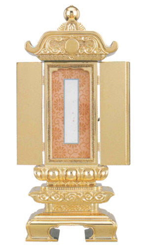 過去帳回出 純三方金 戸付雲二重過去帳回 3.5寸/4寸/4.5寸/5寸/6寸/7寸/8寸