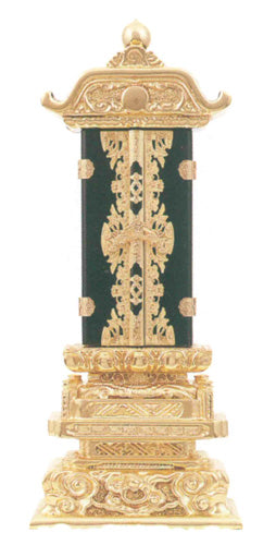 過去帳回出 純三方金 戸付五重過去帳回 4寸/4.5寸/5寸/6寸/7寸/8寸