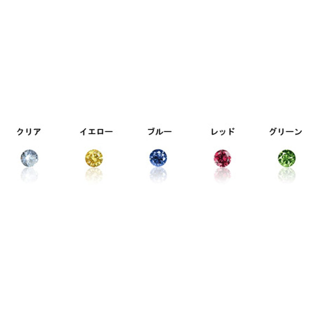 【ご遺骨から作るダイヤモンド0.25ct～（ダイヤ5色から選択）】ペンダントDP012ゴールド