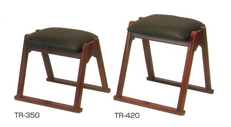 本堂用椅子（TRシリーズ）［木製］　座高35cm/座高42cm